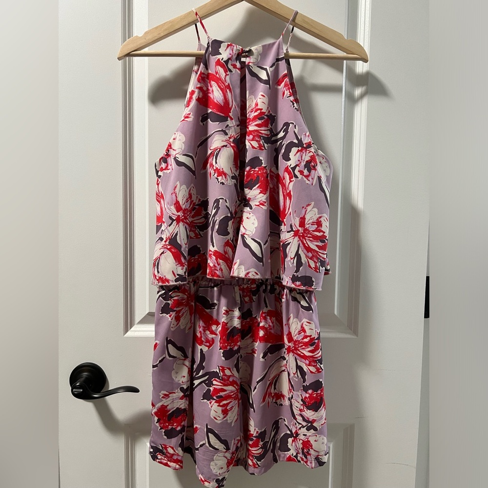 Women’s Lavender Short Romper Size Small